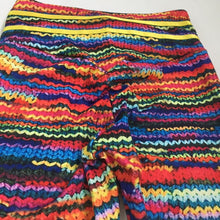 New Original Knit Printing Leggings with 2 Yellow String on Waist and Colorful String Front Drop Shipping Leggin