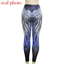 Simenual Harajuku 3D wing leggings for women 2018 push up sporting fitness legging athleisure bodybuilding sexy women's pants